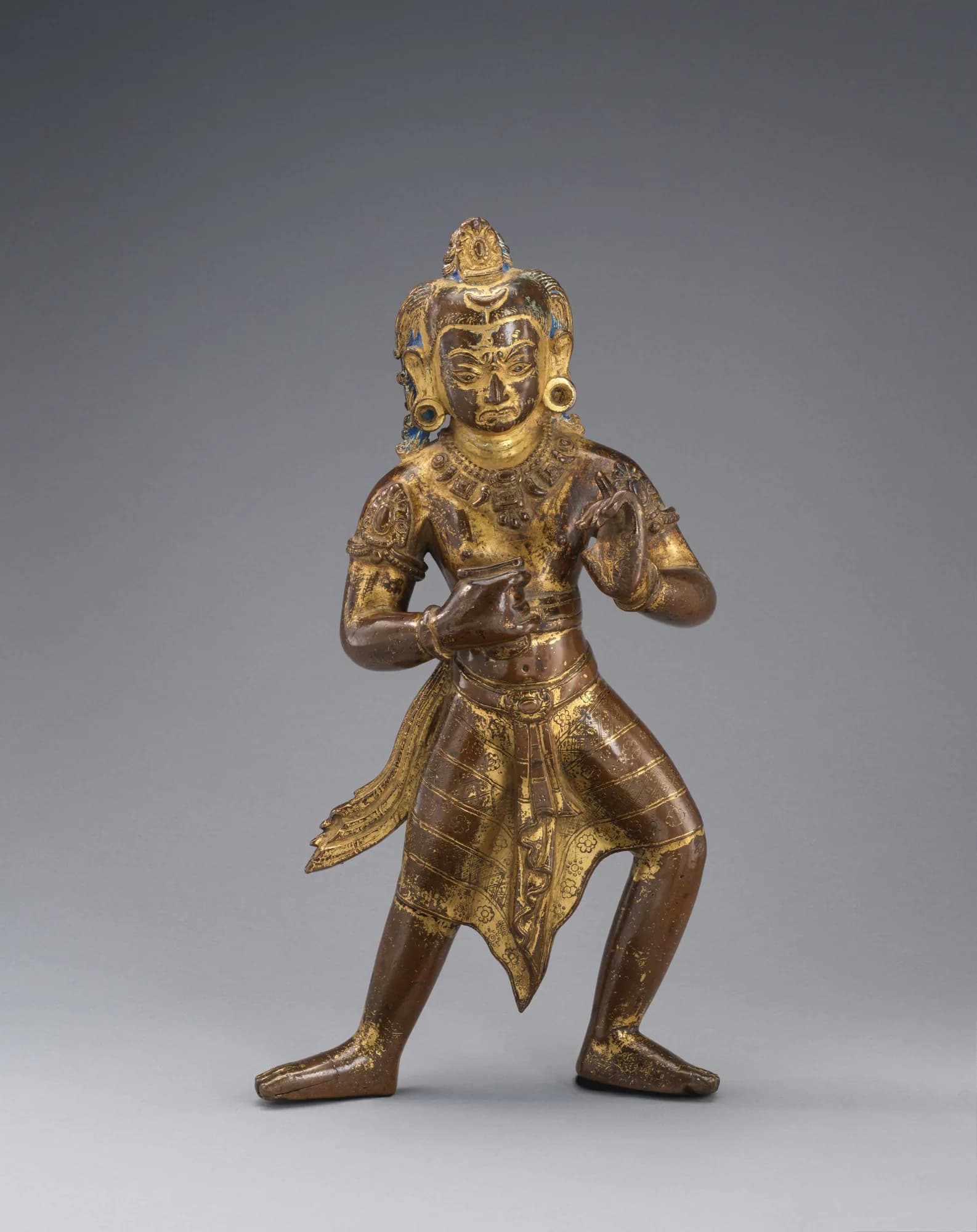 The Bodhisattva Manjushri as a Ferocious Destroyer of Ignorance — Nepal, Kathmandu Valley, 10th century. Museum reference image standing in for Hayagriva.