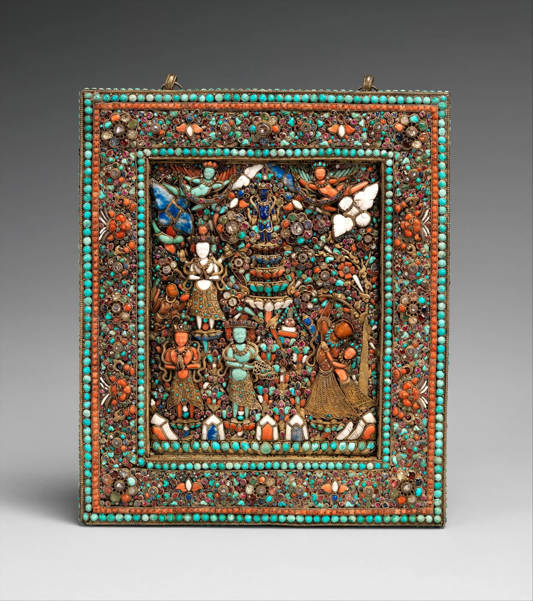 The Birth of the Buddha — Nepal, 18th–19th century. Museum reference image standing in for Vajrapani.