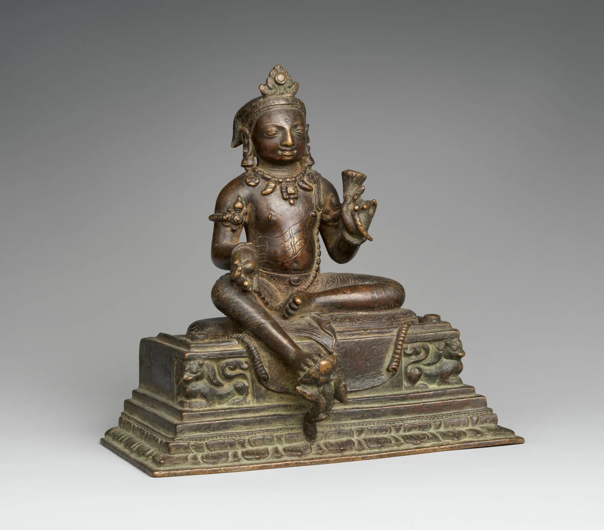 The Bodhisattva Manjushri as a Youth — Nepal, Kathmandu Valley, 10th century. Museum reference image standing in for White Tara.